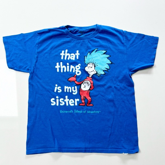 Universal Thing 1/Thing 2 Brother/Sister Tees T-Shirts - Picture 2 of 10